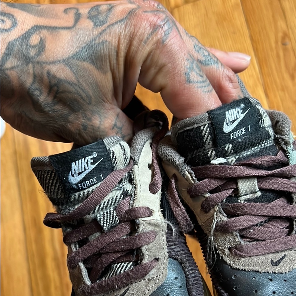 Nike Travis Scott Air Force 1, size 2Y - Picture 3 of 10